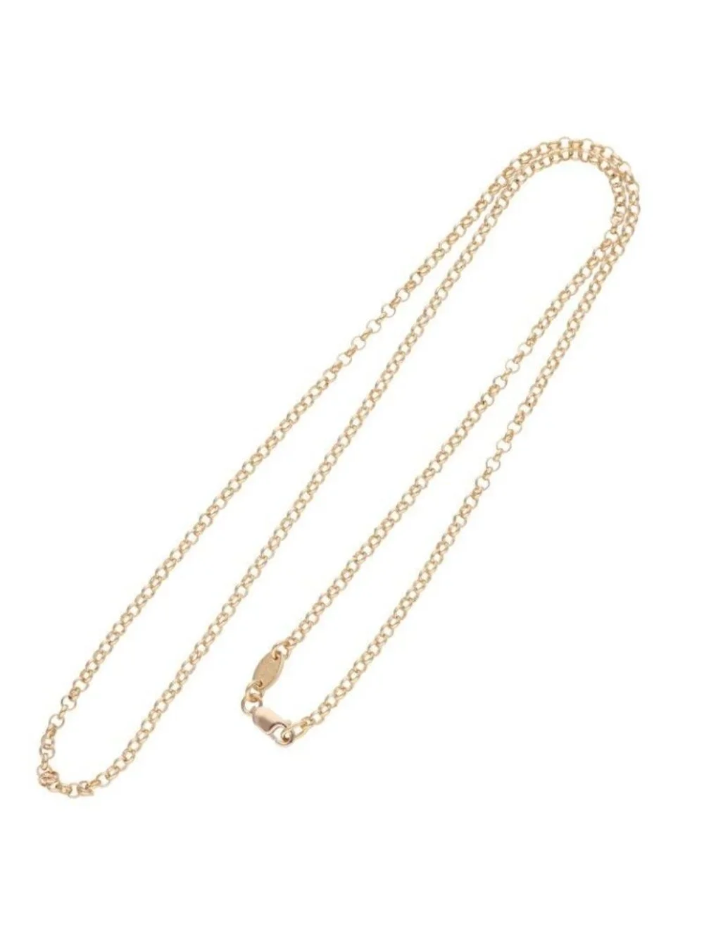 Chrome Hearts Neckchain Roll Chain Gold Necklace
